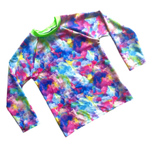 Load image into Gallery viewer, Size 7 long sleeve raglan rashie