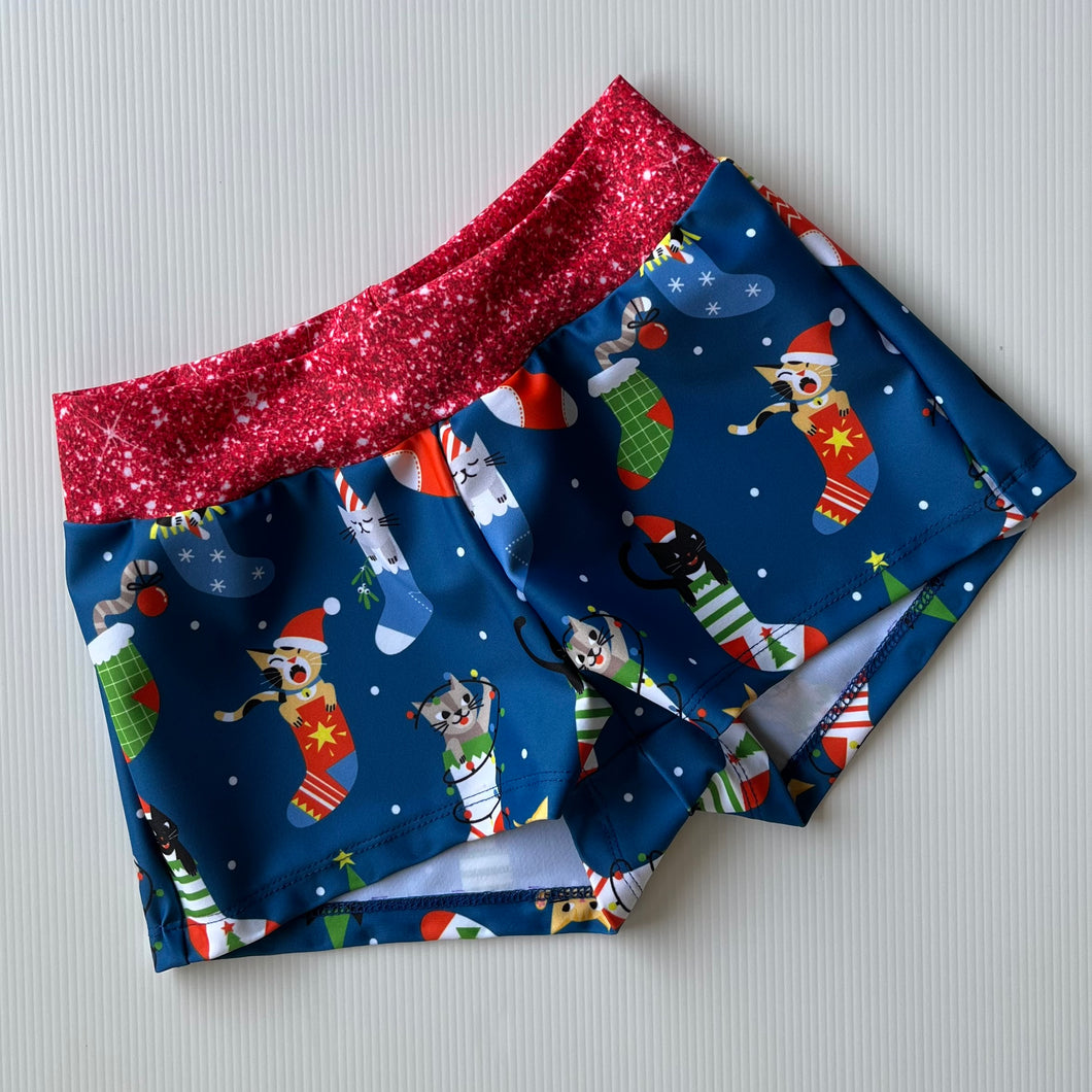 Size 6 Christmas themed shorts